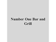 #1 Bar & Grill